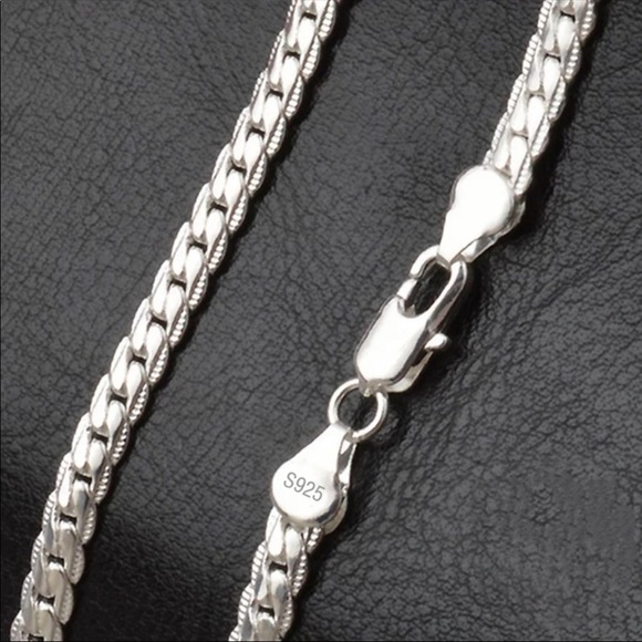 925 sterling silver 19 inch necklace chain - Picture 5 of 6